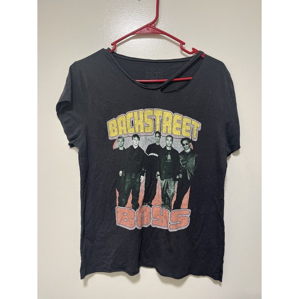 Backstreet Boys Women’s Shirt Short Sleeve Medium Black